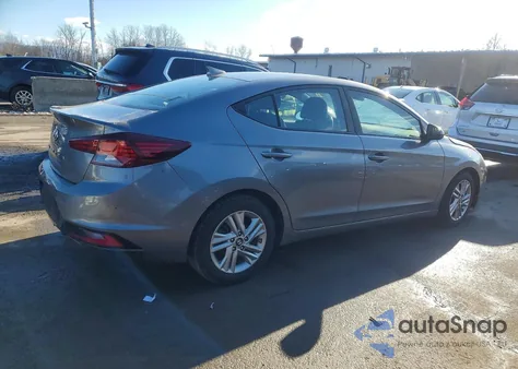 2019 Hyundai Elantra Sel from USA, damaged, VIN 5NPD84LFXKH413339